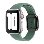 Dây đồng hồ silicone khóa đen cho Apple Watch Series, 7 45mm / 6&SE&5&4 44mm / 3&2&1 42mm