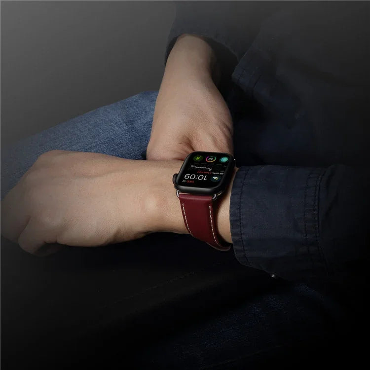 Dây đồng hồ da thật thân thiện môi trường, Dành cho Apple Watch Series, Dành cho Apple Watch Series 5