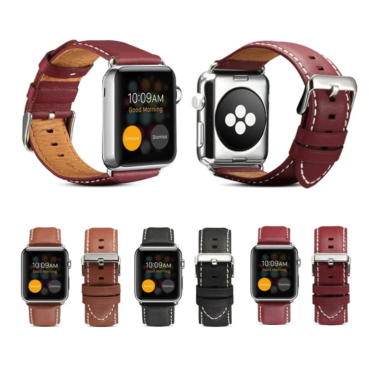Dây đồng hồ da thật thân thiện môi trường, Dành cho Apple Watch Series, Dành cho Apple Watch Series 5