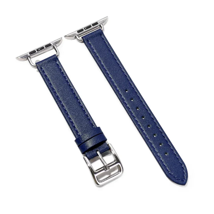 Dây đồng hồ da bò 14mm cho Apple Watch Series, 7 41mm/6&SE&5&4 40mm/3&2&1 38mm, 7 45mm/6&SE&5&4 44mm/3&2&1 42mm