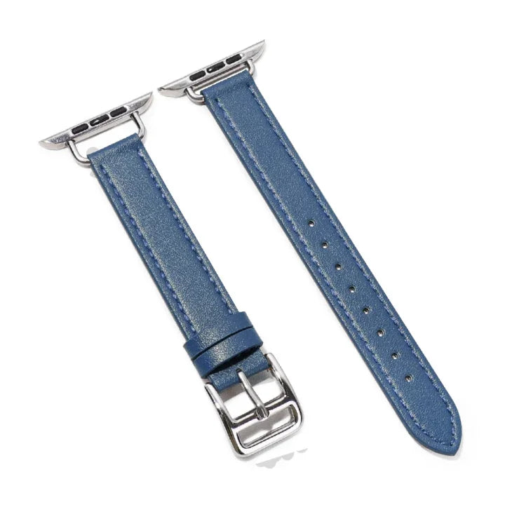 Dây đồng hồ da bò 14mm cho Apple Watch Series, 7 41mm/6&SE&5&4 40mm/3&2&1 38mm, 7 45mm/6&SE&5&4 44mm/3&2&1 42mm