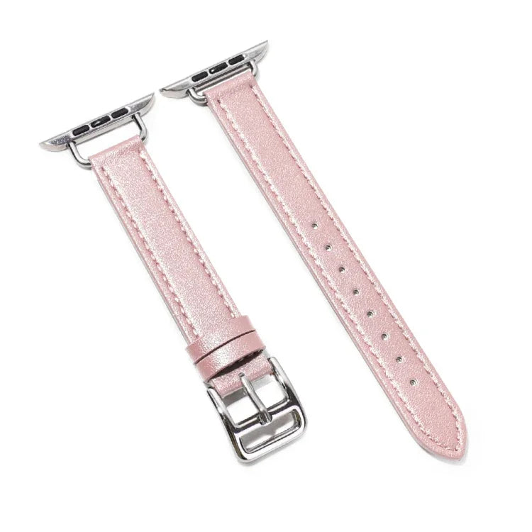 Dây đồng hồ da bò 14mm cho Apple Watch Series, 7 41mm/6&SE&5&4 40mm/3&2&1 38mm, 7 45mm/6&SE&5&4 44mm/3&2&1 42mm