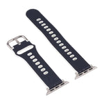 Dây đồng hồ TPU họa tiết Litchi cho Apple Watch Series, 7 41mm / 6&SE&5&4 40mm / 3&2&1 38mm, 7 45mm / 6&SE&5&4 44mm / 3&2&1 42mm