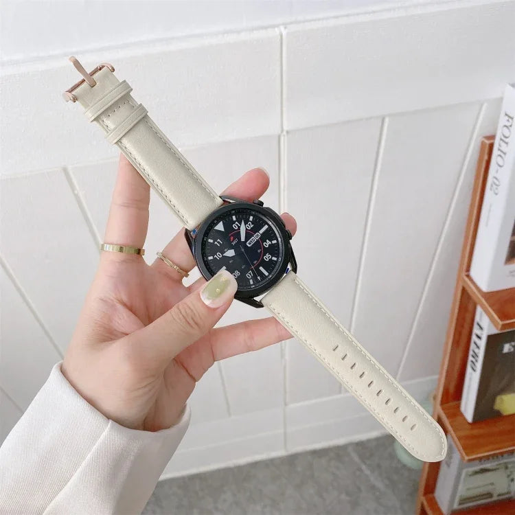 Dây đồng hồ da, Dành cho Samsung Galaxy Watch4 40mm/44mm