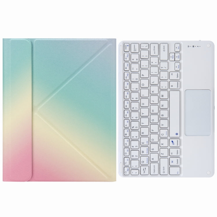 Bao da bàn phím Bluetooth cảm ứng H-102C có giá đỡ gập ba phía sau, cho iPad 10.2 2020 & 2019 / Pro 10.5 inch