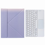 Bao da bàn phím Bluetooth cảm ứng H-102C có giá đỡ gập ba phía sau, cho iPad 10.2 2020 & 2019 / Pro 10.5 inch