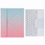 Bao da bàn phím Bluetooth cảm ứng H-102C có giá đỡ gập ba phía sau, cho iPad 10.2 2020 & 2019 / Pro 10.5 inch