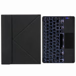 Bao da bàn phím Bluetooth có đèn nền cảm ứng H-102CS với giá đỡ ba gấp phía sau, dành cho iPad 10.2 2020 & 2019 / Pro 10.5 inch