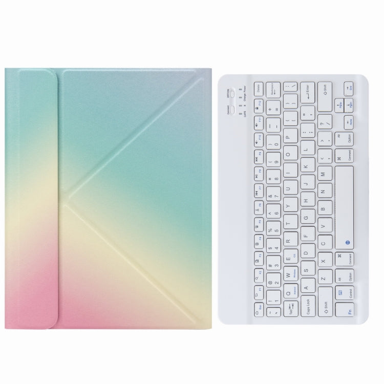 Bao da bàn phím Bluetooth H-102 với giá đỡ ba gấp phía sau, dành cho iPad 10.2 2020 & 2019 / Pro 10.5 inch, dành cho iPad 9.7 2018 & 2017, dành cho iPad Pro 11 inch 2021 & 2020 & 2018 / Air 2020 10.9