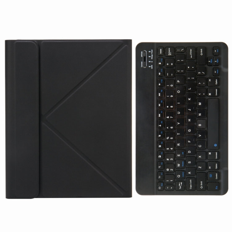 Bao da bàn phím Bluetooth H-102 với giá đỡ ba gấp phía sau, dành cho iPad 10.2 2020 & 2019 / Pro 10.5 inch, dành cho iPad 9.7 2018 & 2017, dành cho iPad Pro 11 inch 2021 & 2020 & 2018 / Air 2020 10.9