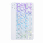 Bao da bàn phím Bluetooth H-102S3 ba màu có đèn nền với giá đỡ gập ba phía sau, dành cho iPad 10.2 2020 & 2019 / Pro 10.5 inch, dành cho iPad 9.7 2018 & 2017, dành cho iPad Pro 11 inch 2021 & 2020 & 2018 / Air 2020 10.9