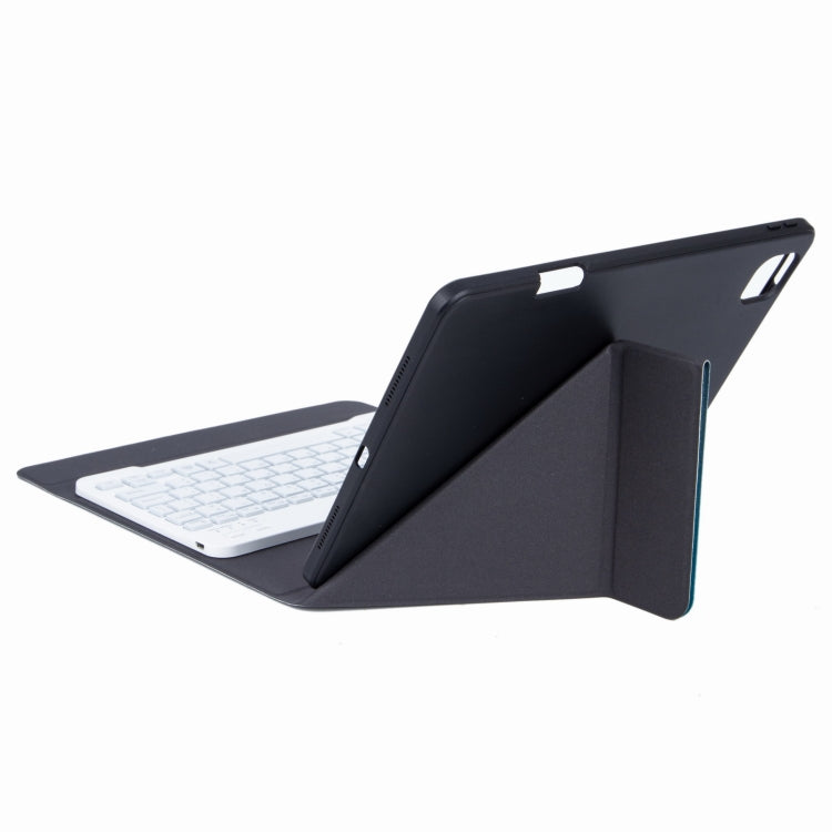 Bao da bàn phím Bluetooth H-102S3 ba màu có đèn nền với giá đỡ gập ba phía sau, dành cho iPad 10.2 2020 & 2019 / Pro 10.5 inch, dành cho iPad 9.7 2018 & 2017, dành cho iPad Pro 11 inch 2021 & 2020 & 2018 / Air 2020 10.9