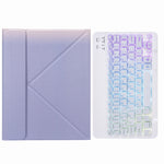 Bao da bàn phím Bluetooth H-102S3 ba màu có đèn nền với giá đỡ gập ba phía sau, dành cho iPad 10.2 2020 & 2019 / Pro 10.5 inch, dành cho iPad 9.7 2018 & 2017, dành cho iPad Pro 11 inch 2021 & 2020 & 2018 / Air 2020 10.9