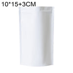 100 PCS/Set Matte Aluminum Foil Snack Stand-up Pouch, 8x12+3cm, 9x13+3cm, 10x15+3cm, 12x20+4cm