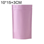 100 PCS/Set Matte Aluminum Foil Snack Stand-up Pouch, 8x12+3cm, 9x13+3cm, 10x15+3cm, 12x20+4cm