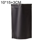 100 PCS/Set Matte Aluminum Foil Snack Stand-up Pouch, 8x12+3cm, 9x13+3cm, 10x15+3cm, 12x20+4cm
