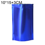 100 PCS/Set Matte Aluminum Foil Snack Stand-up Pouch, 8x12+3cm, 9x13+3cm, 10x15+3cm, 12x20+4cm