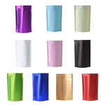 100 túi đựng đồ ăn nhẹ bằng giấy bạc nhôm mờ, kích thước 20x30+5cm