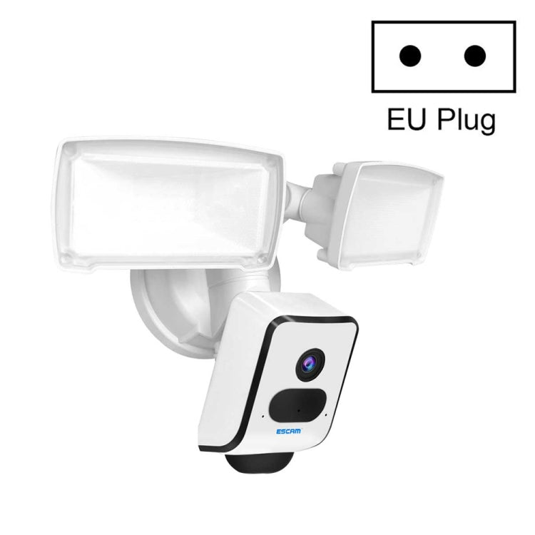 Camera IP WiFi ESCAM QF612 3MP và đèn pha, hỗ trợ quan sát ban đêm và phát hiện PIR, QF612