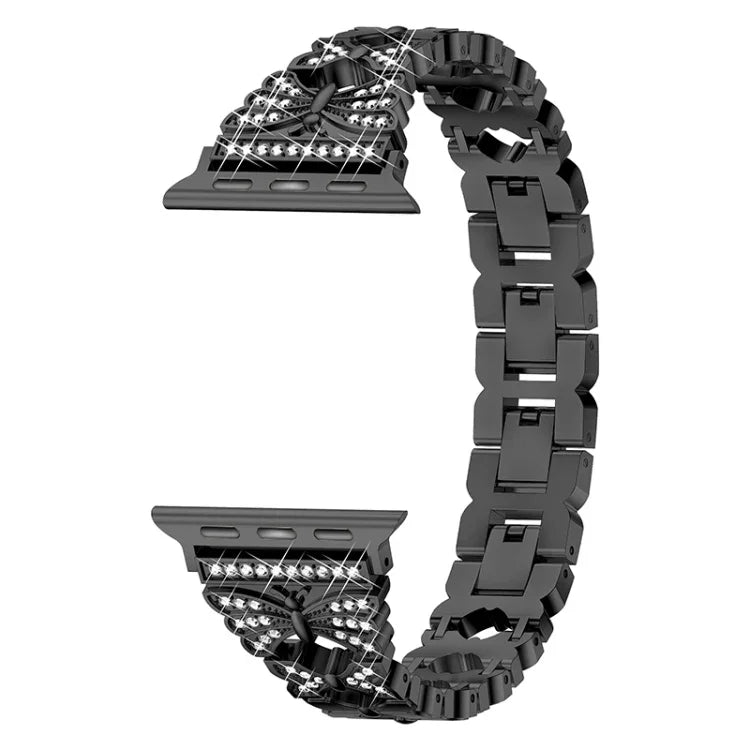Dây đồng hồ thép không gỉ cho Apple Watch Series, 7 41mm / 6&SE&5&4 40mm / 3&2&1 38mm, 7 45mm / 6&SE&5&4 44mm / 3&2&1 42mm