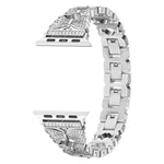 Dây đồng hồ thép không gỉ cho Apple Watch Series, 7 41mm / 6&SE&5&4 40mm / 3&2&1 38mm, 7 45mm / 6&SE&5&4 44mm / 3&2&1 42mm