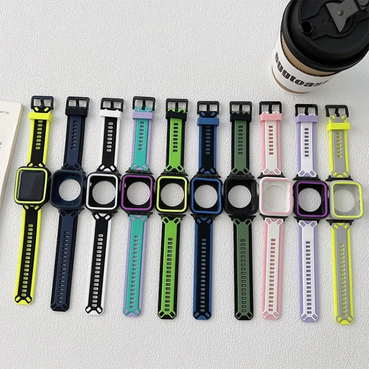Dây đồng hồ TPU cho Apple Watch Series, 7 41mm / 6&SE&5&4 40mm / 3&2&1 38mm