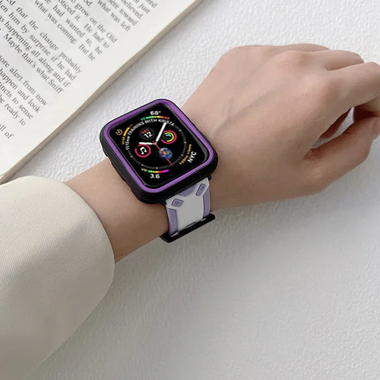 Dây đồng hồ TPU cho Apple Watch Series, 7 41mm / 6&SE&5&4 40mm / 3&2&1 38mm