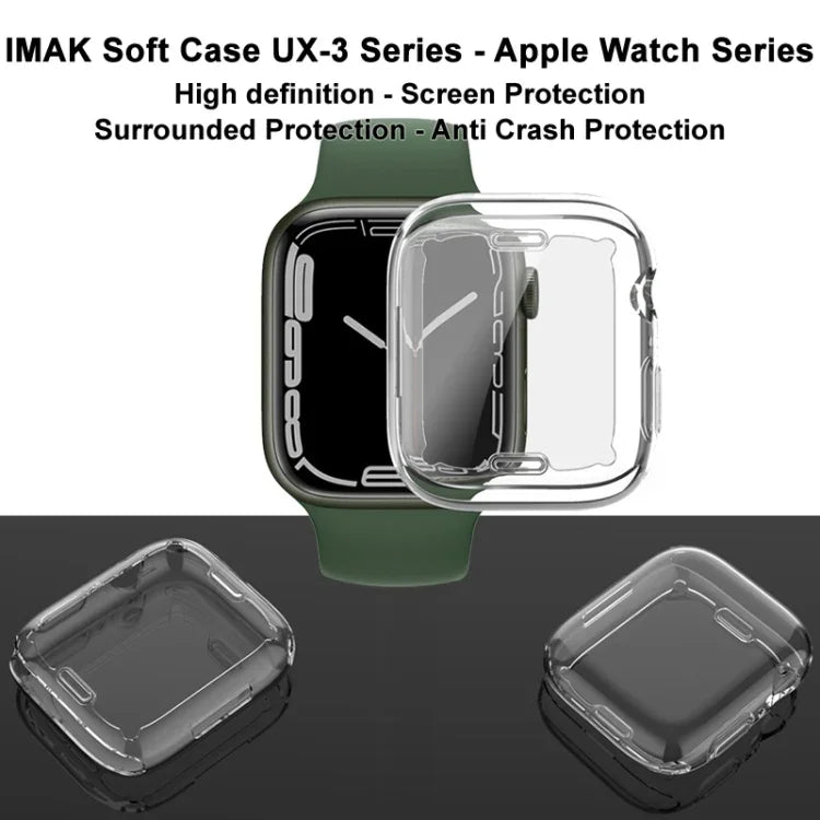 Ốp bảo vệ TPU imak UX-3 cho Apple Watch Series 9 / 8 / 7 41mm, dành cho Apple Watch Series 9 / 8 / 7 41mm, dành cho Apple Watch Series 9 / 8 / 7 45mm