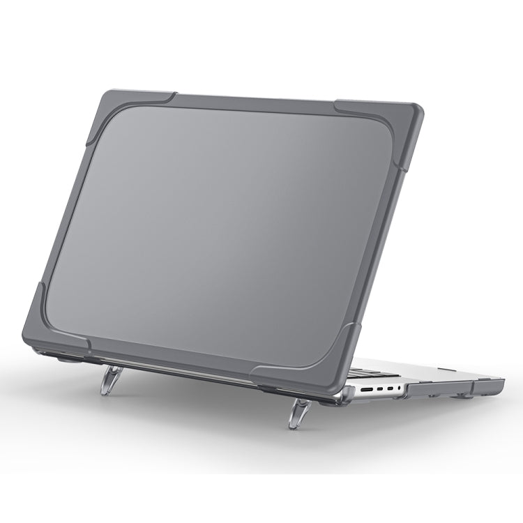 Ốp bảo vệ laptop hai màu TPU + PC, cho MacBook Pro 14.2 inch A2442 2021