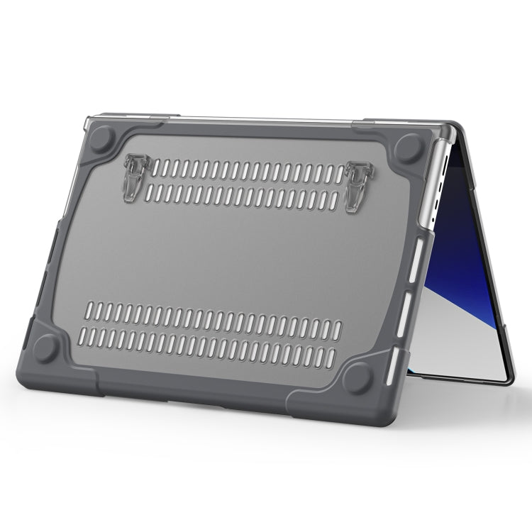 Ốp bảo vệ laptop hai màu TPU + PC, cho MacBook Pro 14.2 inch A2442 2021