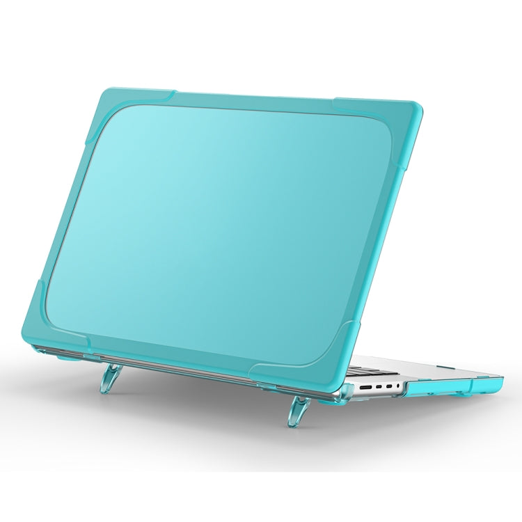 Ốp bảo vệ laptop hai màu TPU + PC, cho MacBook Pro 14.2 inch A2442 2021