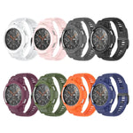Dây đồng hồ thể thao silicone sợi carbon liền khối, Dành cho Samsung Galaxy Watch4 Classic 42mm