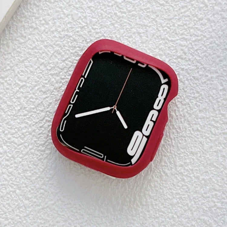 Ốp đồng hồ TPU màu kẹo, dành cho Apple Watch Series 9 / 8 / 7 41mm, dành cho Apple Watch Series 9 / 8 / 7 45mm