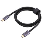 Cáp dữ liệu bện USB 4 USB-C / Type-C đực sang USB-C / Type-C đực 20Gbps, dài 0,5m, 1m, 1,5m, 2m, 3m