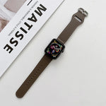 Dây da thật khóa oval cho Apple Watch Series, 7 41mm / 6&SE&5&4 40mm / 3&2&1 38mm, 7 45mm / 6&SE&5&4 44mm / 3&2&1 42mm