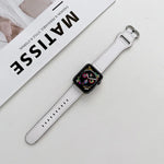 Dây da thật khóa oval cho Apple Watch Series, 7 41mm / 6&SE&5&4 40mm / 3&2&1 38mm, 7 45mm / 6&SE&5&4 44mm / 3&2&1 42mm