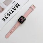 Dây da thật khóa oval cho Apple Watch Series, 7 41mm / 6&SE&5&4 40mm / 3&2&1 38mm, 7 45mm / 6&SE&5&4 44mm / 3&2&1 42mm