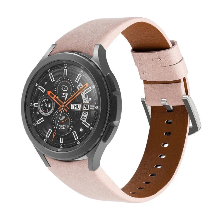 Dây đồng hồ da thật, Dành cho Samsung Galaxy Watch4 40mm / 44mm