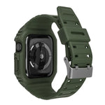 Dây đeo đồng hồ tích hợp hai màu cho Apple Watch Series, 7 41mm / 6&SE&5&4 40mm / 3&2&1 38mm, 7 45mm / 6&SE&5&4 44mm / 3&2&1 42mm
