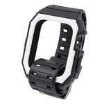 Dây đeo đồng hồ tích hợp hai màu cho Apple Watch Series, 7 41mm / 6&SE&5&4 40mm / 3&2&1 38mm, 7 45mm / 6&SE&5&4 44mm / 3&2&1 42mm