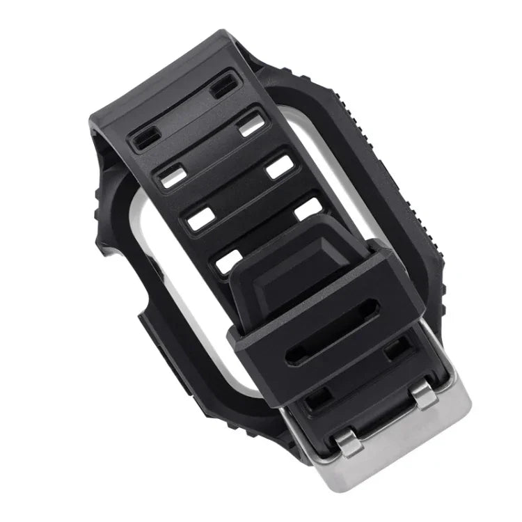 Dây đeo đồng hồ tích hợp hai màu cho Apple Watch Series, 7 41mm / 6&SE&5&4 40mm / 3&2&1 38mm, 7 45mm / 6&SE&5&4 44mm / 3&2&1 42mm