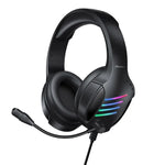 Tai nghe chơi game có dây có đèn môi trường awei GM-5 USB + 3.5mm kèm micro, GM-5
