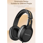 Tai nghe có dây stereo 3.5mm awei GM-6, GM-6(Đen)