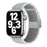 Dây đeo đồng hồ dệt họa tiết dọc cho Apple Watch Series, 7 41mm / 6&SE&5&4 40mm / 3&2&1 38mm, 7 45mm / 6&SE&5&4 44mm / 3&2&1 42mm
