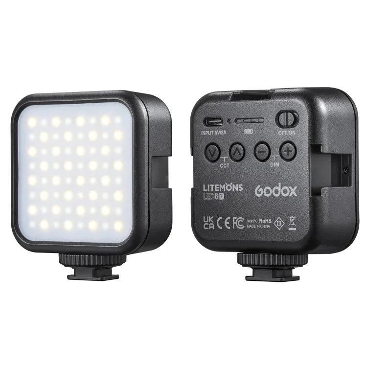 Đèn chiếu sáng video LED Godox LED-6BI, LED-6BI