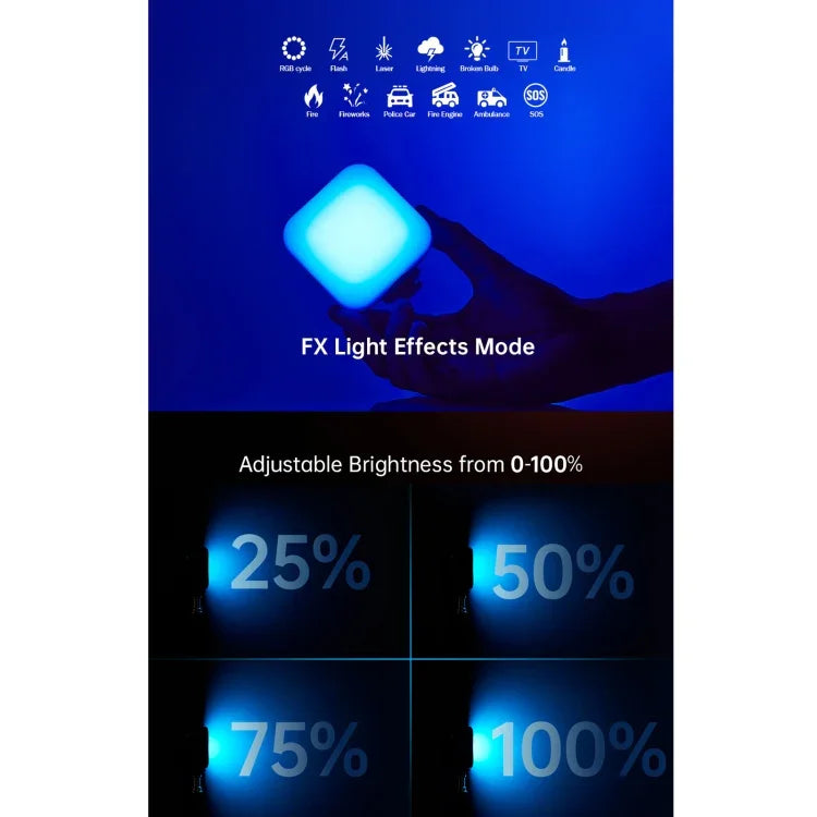 Đèn chiếu sáng video LED Godox LED-6BI, LED-6BI