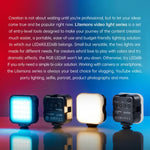 Đèn chiếu sáng video LED Godox LED-6BI, LED-6BI