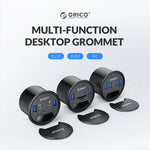 Hub đa chức năng để bàn ORICO DESK-4U-BK 4 cổng USB3.0