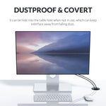 Hub đa chức năng để bàn ORICO DESK-4U-BK 4 cổng USB3.0