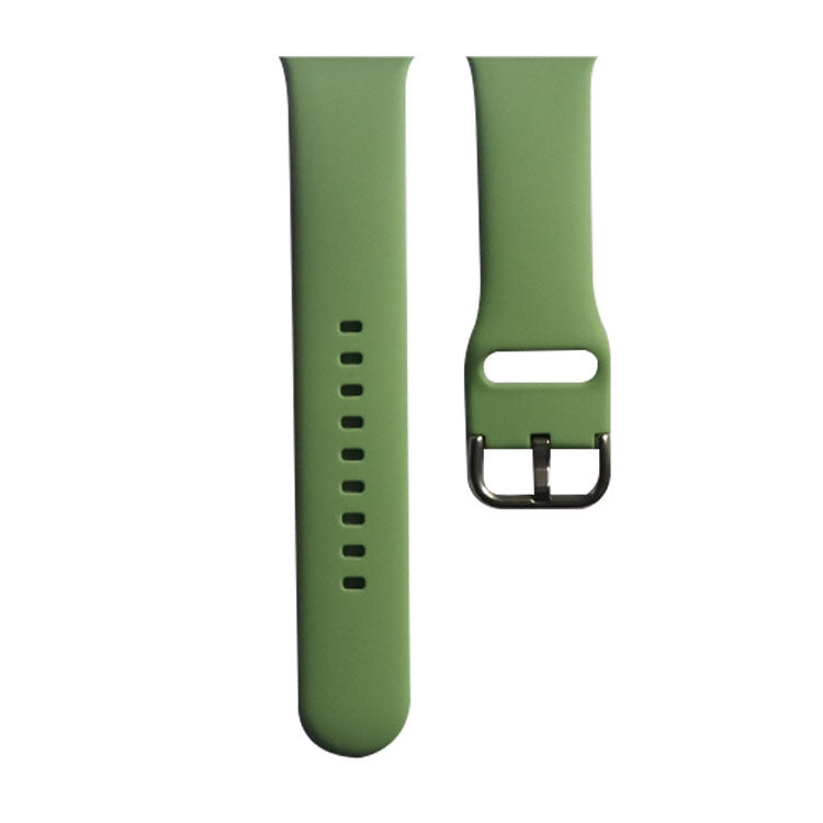 Dây đeo đồng hồ silicone, kích thước: S 110mm cho Apple Watch Series 7 41mm / 6&SE&5&4 40mm / 3&2&1 38mm, 110mm